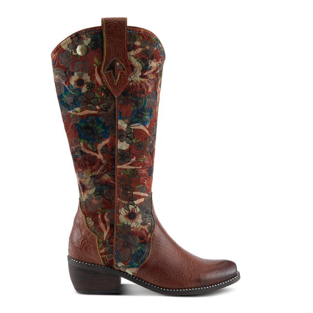 L'ARTISTE RODEOQUEEN-VIV WOMEN BOOTS  - Brown Multi
