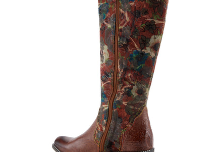 L'ARTISTE RODEOQUEEN-VIV WOMEN BOOTS  - Brown Multi