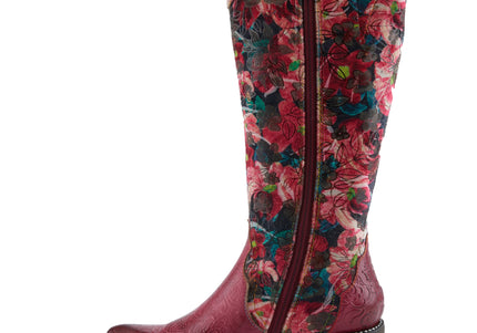 L'ARTISTE RODEOQUEEN-VIV WOMEN BOOTS  - Red Multi