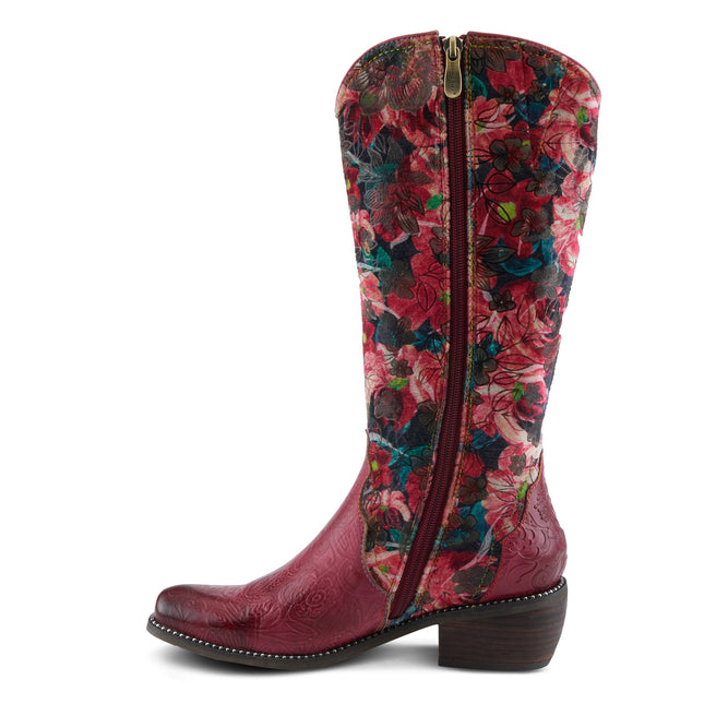 L'ARTISTE RODEOQUEEN-VIV WOMEN BOOTS  - Red Multi