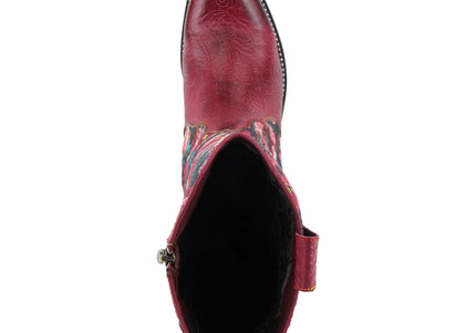 L'ARTISTE RODEOQUEEN-VIV WOMEN BOOTS  - Red Multi