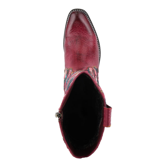 L'ARTISTE RODEOQUEEN-VIV WOMEN BOOTS  - Red Multi