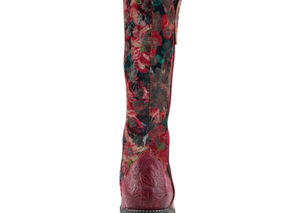 L'ARTISTE RODEOQUEEN-VIV WOMEN BOOTS  - Red Multi