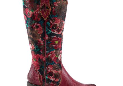 L'ARTISTE RODEOQUEEN-VIV WOMEN BOOTS  - Red Multi