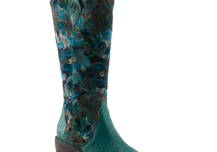 L'ARTISTE RODEOQUEEN-VIV WOMEN BOOTS  - Turquoise Multi
