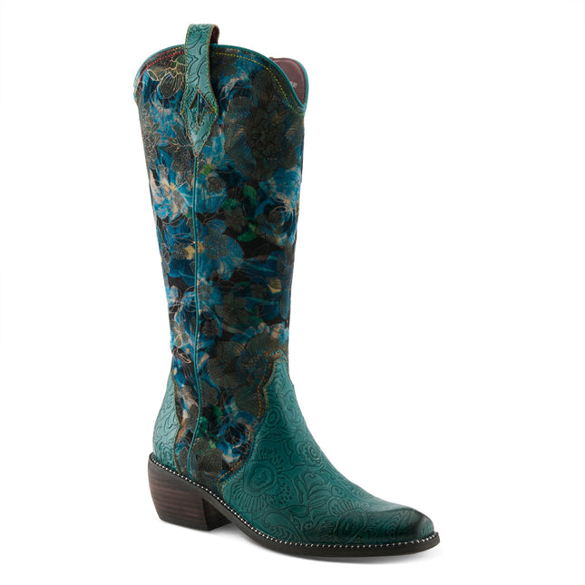 L'ARTISTE RODEOQUEEN-VIV WOMEN BOOTS  - Turquoise Multi