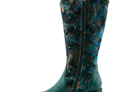 L'ARTISTE RODEOQUEEN-VIV WOMEN BOOTS  - Turquoise Multi