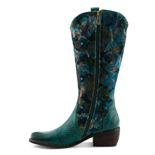 L'ARTISTE RODEOQUEEN-VIV WOMEN BOOTS  - Turquoise Multi