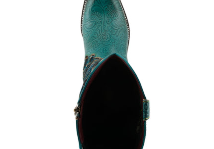 L'ARTISTE RODEOQUEEN-VIV WOMEN BOOTS  - Turquoise Multi