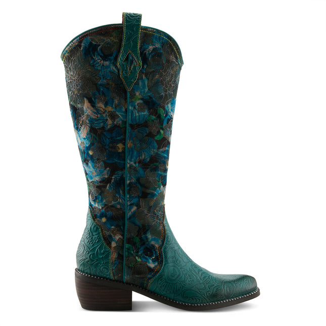 L'ARTISTE RODEOQUEEN-VIV WOMEN BOOTS  - Turquoise Multi