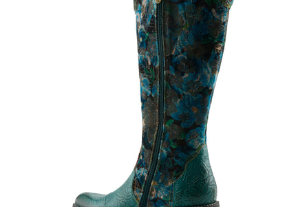 L'ARTISTE RODEOQUEEN-VIV WOMEN BOOTS  - Turquoise Multi