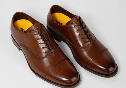 AMBERJACK THE REGENT  MEN SHOES - Chestnut