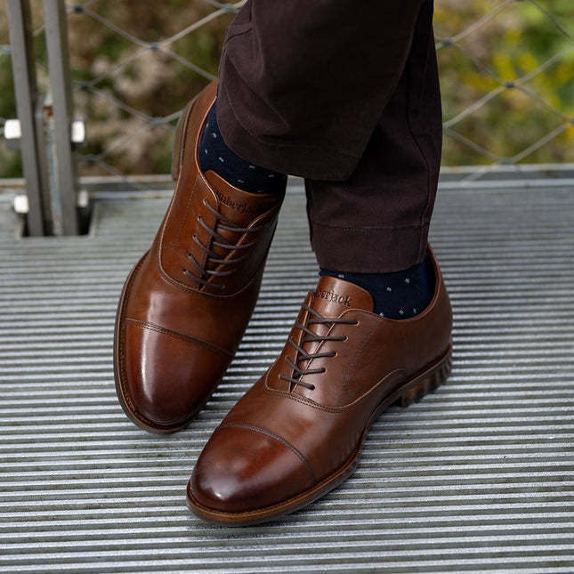 AMBERJACK THE REGENT  MEN SHOES - Chestnut