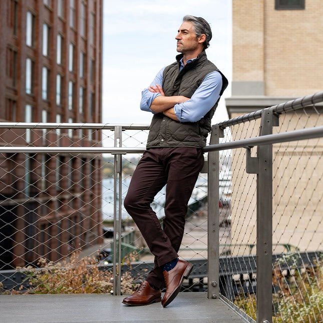 AMBERJACK THE REGENT  MEN SHOES - Chestnut