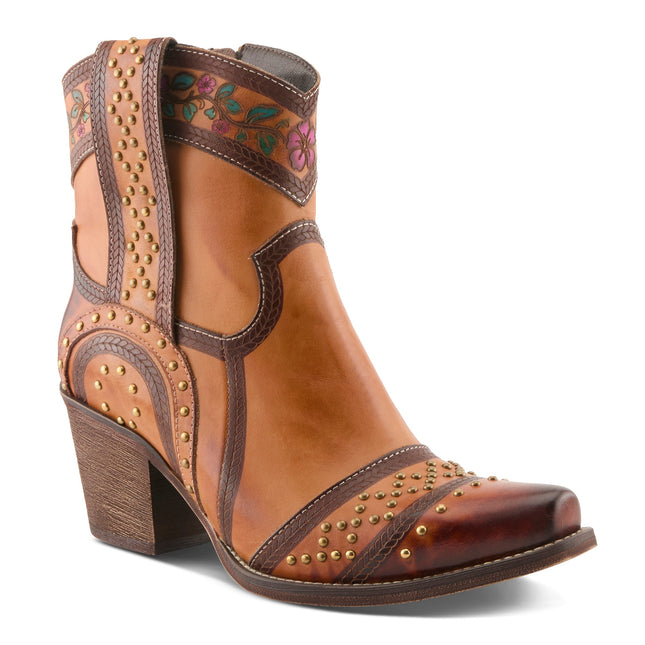 L'ARTISTE SADDLEUP WOMEN BOOTS  - Camel Multi