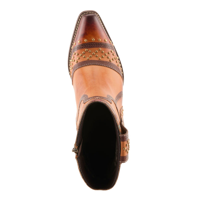 L'ARTISTE SADDLEUP WOMEN BOOTS  - Camel Multi