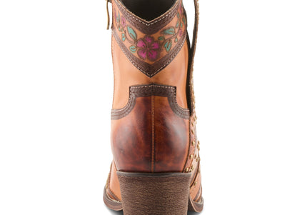 L'ARTISTE SADDLEUP WOMEN BOOTS  - Camel Multi