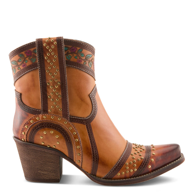 L'ARTISTE SADDLEUP WOMEN BOOTS  - Camel Multi