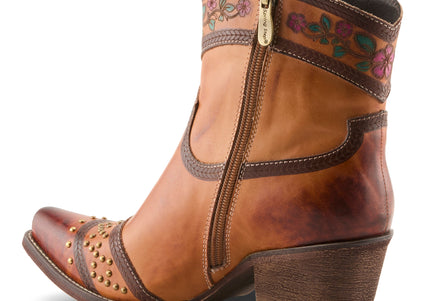 L'ARTISTE SADDLEUP WOMEN BOOTS  - Camel Multi