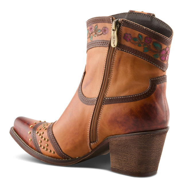 L'ARTISTE SADDLEUP WOMEN BOOTS  - Camel Multi