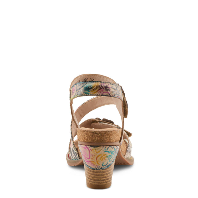 L'ARTISTE SHESFAB WOMEN SANDALS - Navy Multi