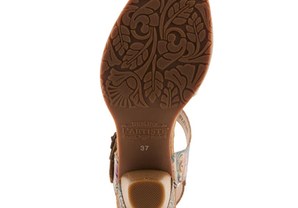 L'ARTISTE SHESFAB WOMEN SANDALS - Navy Multi