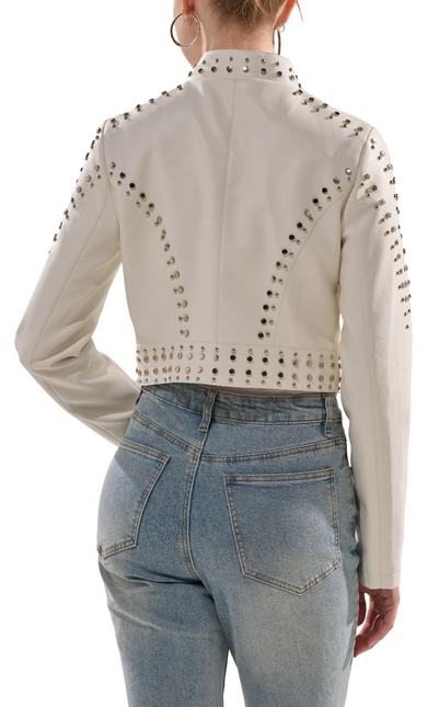 AZALEA WANG SILVINA WOMEN COATS - White