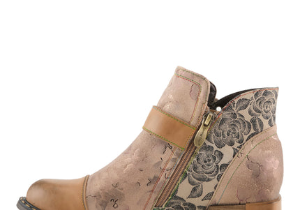 L'ARTISTE SIPPERB WOMEN BOOTS  - Beige Multi