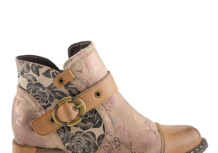 L'ARTISTE SIPPERB WOMEN BOOTS  - Beige Multi