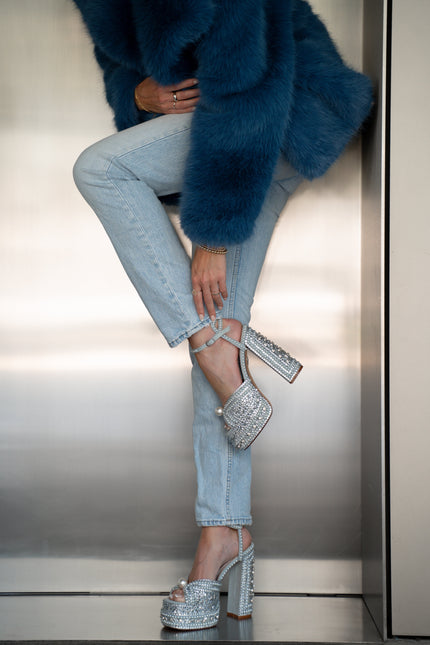 AZALEA WANG SOMETHINGBLUE WOMEN BOOTS - Blue