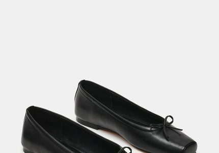 STEVE MADDEN ELEVE Black Leather
