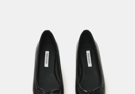 STEVE MADDEN ELEVE Black Leather