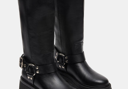 STEVE MADDEN EVEREST Black Leather