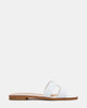 White Leather / 6 / Medium