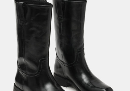 STEVE MADDEN PRIMO Black Leather