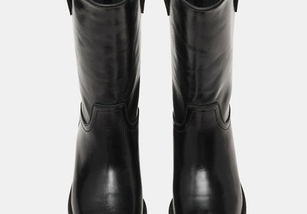 STEVE MADDEN PRIMO Black Leather