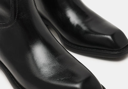STEVE MADDEN PRIMO Black Leather