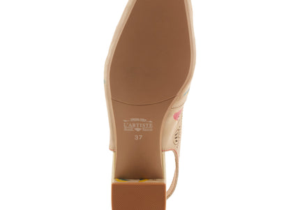 L'ARTISTE STREETPEEP WOMEN SLINGBACK - Beige Multi