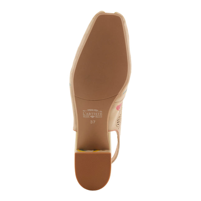 L'ARTISTE STREETPEEP WOMEN SLINGBACK - Beige Multi