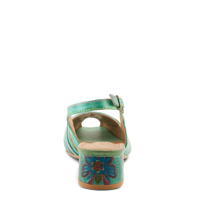 L'ARTISTE STREETPEEP WOMEN SLINGBACK - Mint Green Multi