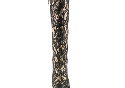 L'ARTISTE SULTANA WOMEN BOOTS  - Black Multi Suede