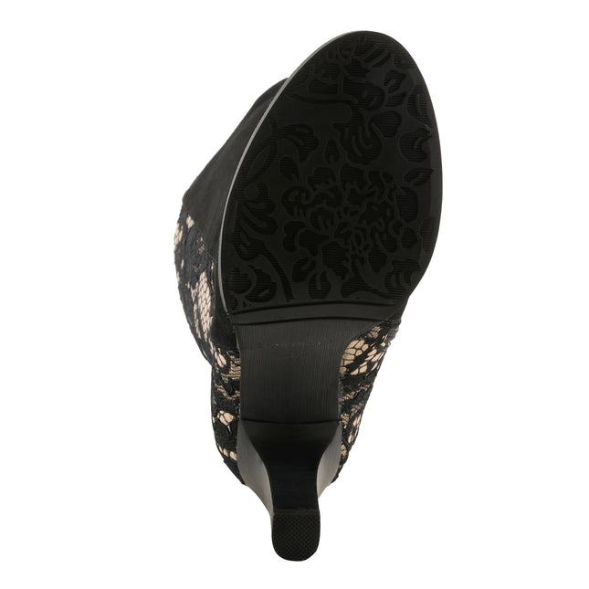 L'ARTISTE SULTANA WOMEN BOOTS  - Black Multi Suede