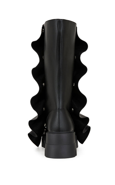 AZALEA WANG SYBEL WOMEN BOOTS - Black