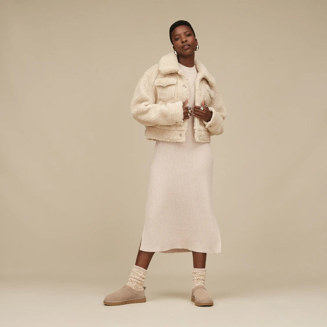 UGG CLASSIC MICRO WOMEN CLOG - Sand