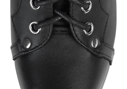 JEFFREY CAMPBELL SPIKE WOMENS BOOTS - Black Silver