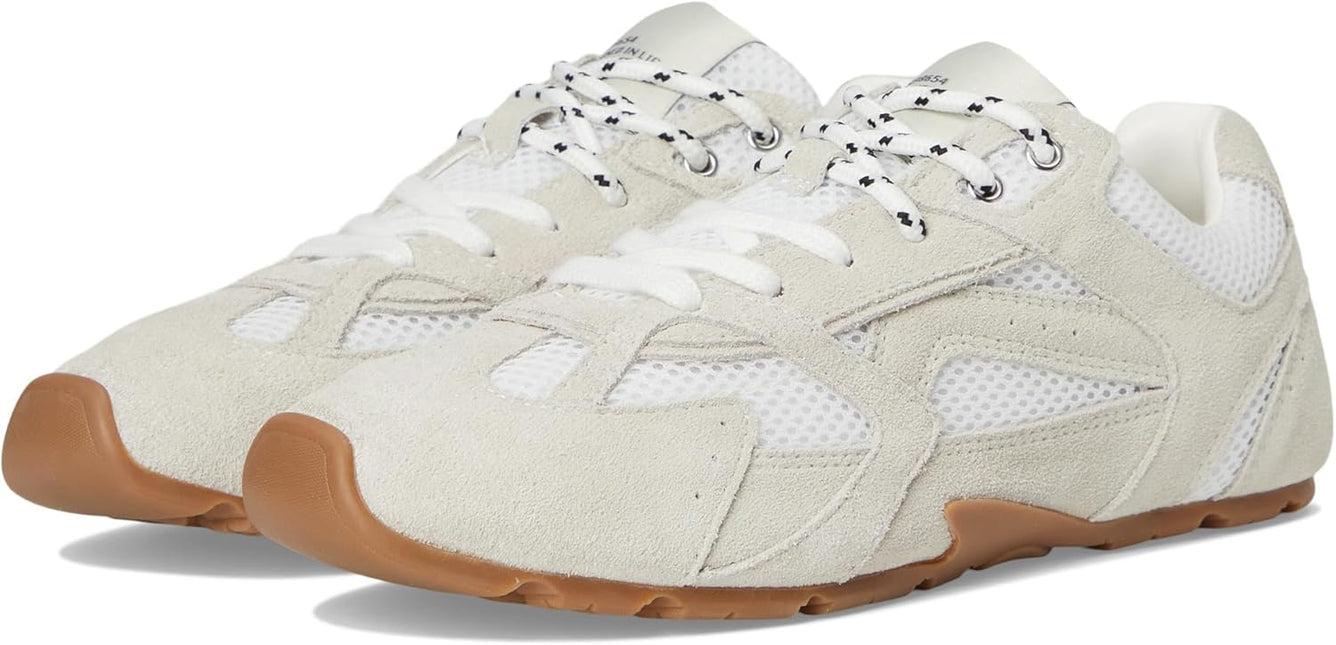 STEVE MADDEN AZIEL WOMEN SHOES - White Suede