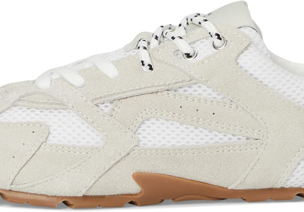 STEVE MADDEN AZIEL WOMEN SHOES - White Suede