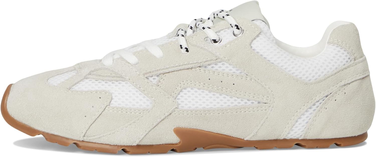 STEVE MADDEN AZIEL WOMEN SHOES - White Suede