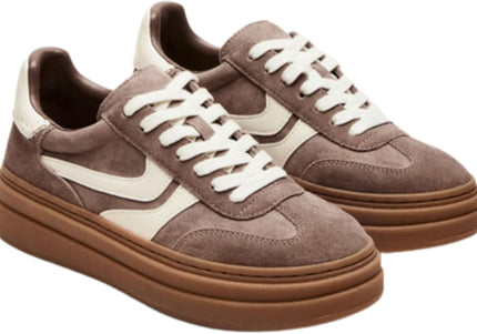 STEVE MADDEN DODGE WOMEN SNEAKERS - Taupe Multi