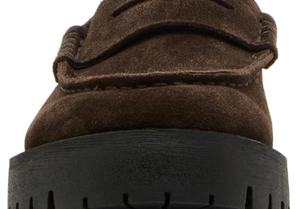 STEVE MADDEN LANGSTEN WOMEN SHOES - Brown Suede